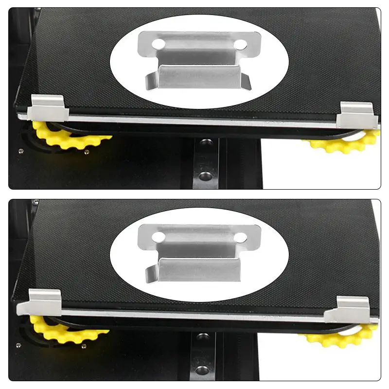 【xxx】8Pcs 7MM Stainless Steel Glass Bed Clips Clamps For Ender 3 Ender 5 CR-10 Series Heated Bed Clips Platform 3D Printer Parts
【xxx】8Pcs 7MM Stainless Steel Glass Bed Clips Clamps For Ender 3 Ender 5 CR-10 Series Heated Bed Clips Platform 3D Printer Parts