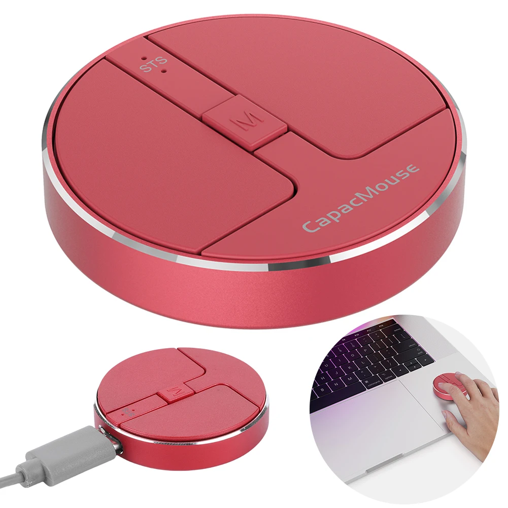 Portable Silent Mouse 3 Mode BT 5.2/2.4G/USB Mini Capacitive Mouse Cordless Mice 3 Adjustable DPI for PC Laptop Notebook Desktop
Portable Silent Mouse 3 Mode BT 5.2/2.4G/USB Mini Capacitive Mouse Cordless Mice 3 Adjustable DPI for PC Laptop Notebook Desktop