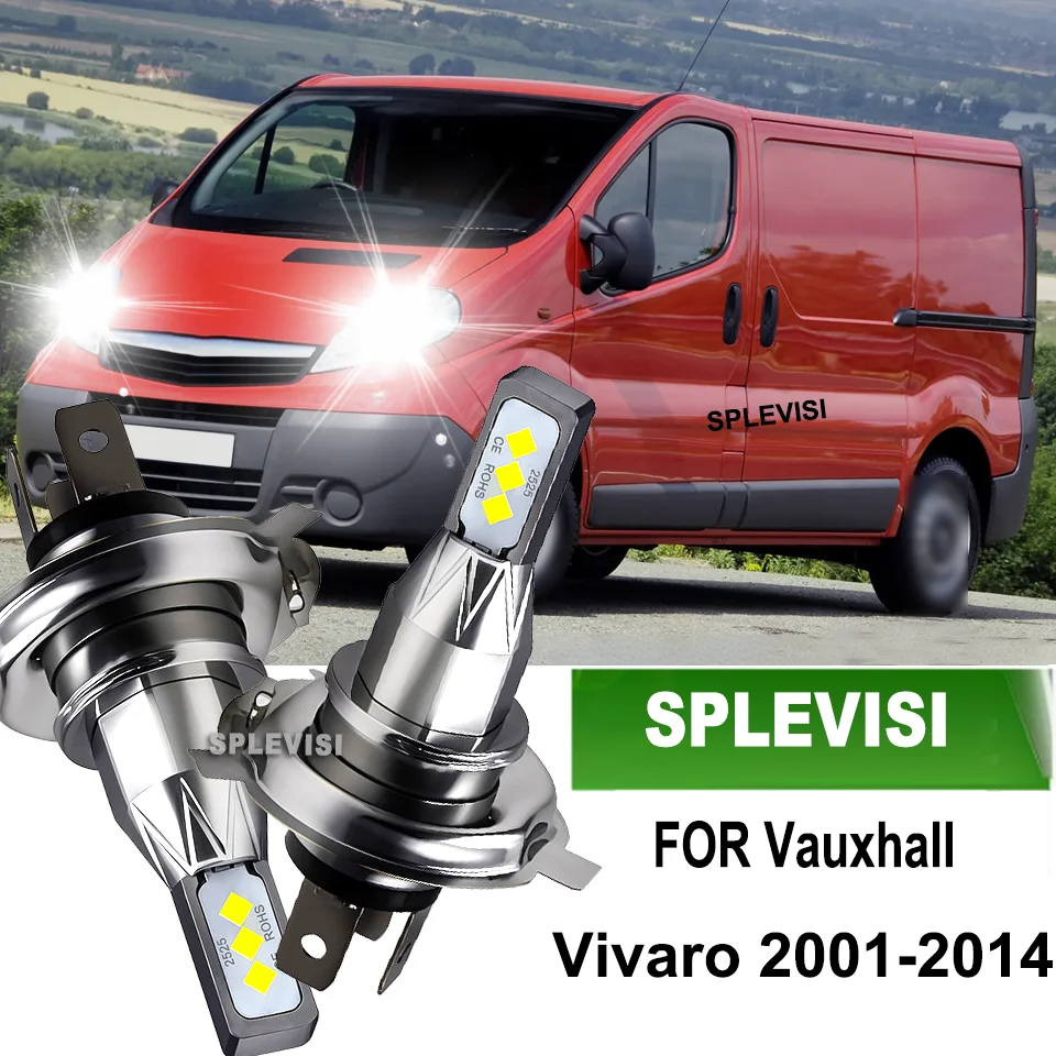 2Pc Car led h4 headlight high low beam For Vauxhall Vivaro 2001-2014 2002 2003 2004 2005 2006 2007 2008 2009 2010 2011 2012 2013
2Pc Car led h4 headlight high low beam For Vauxhall Vivaro 2001-2014 2002 2003 2004 2005 2006 2007 2008 2009 2010 2011 2012 2013