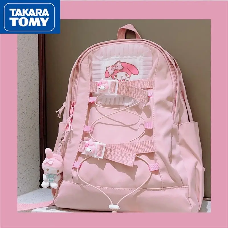 TAKARA TOMY 2022 Hello Kitty New Girl Nylon Anti-splashing Large-capacity Casual Backpack Student Cartoon Cute Campus School Bag
TAKARA TOMY 2022 Hello Kitty New Girl Nylon Anti-splashing Large-capacity Casual Backpack Student Cartoon Cute Campus School Bag