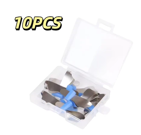 10Pcs Dental Anterior Forming Sheet Twin Anterior Matrices Polyester Dentist Matrix Material Orthodontic Tools
10Pcs Dental Anterior Forming Sheet Twin Anterior Matrices Polyester Dentist Matrix Material Orthodontic Tools