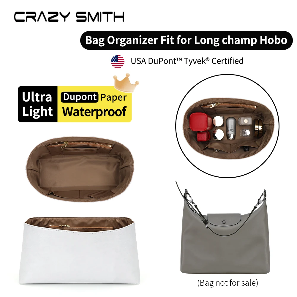 CRAZYSMITH Dupont Paper Organizer for Longchamp Le Pliage Xtra M Hobo Bag Inner Insert Storage Bags
CRAZYSMITH Dupont Paper Organizer for Longchamp Le Pliage Xtra M Hobo Bag Inner Insert Storage Bags
