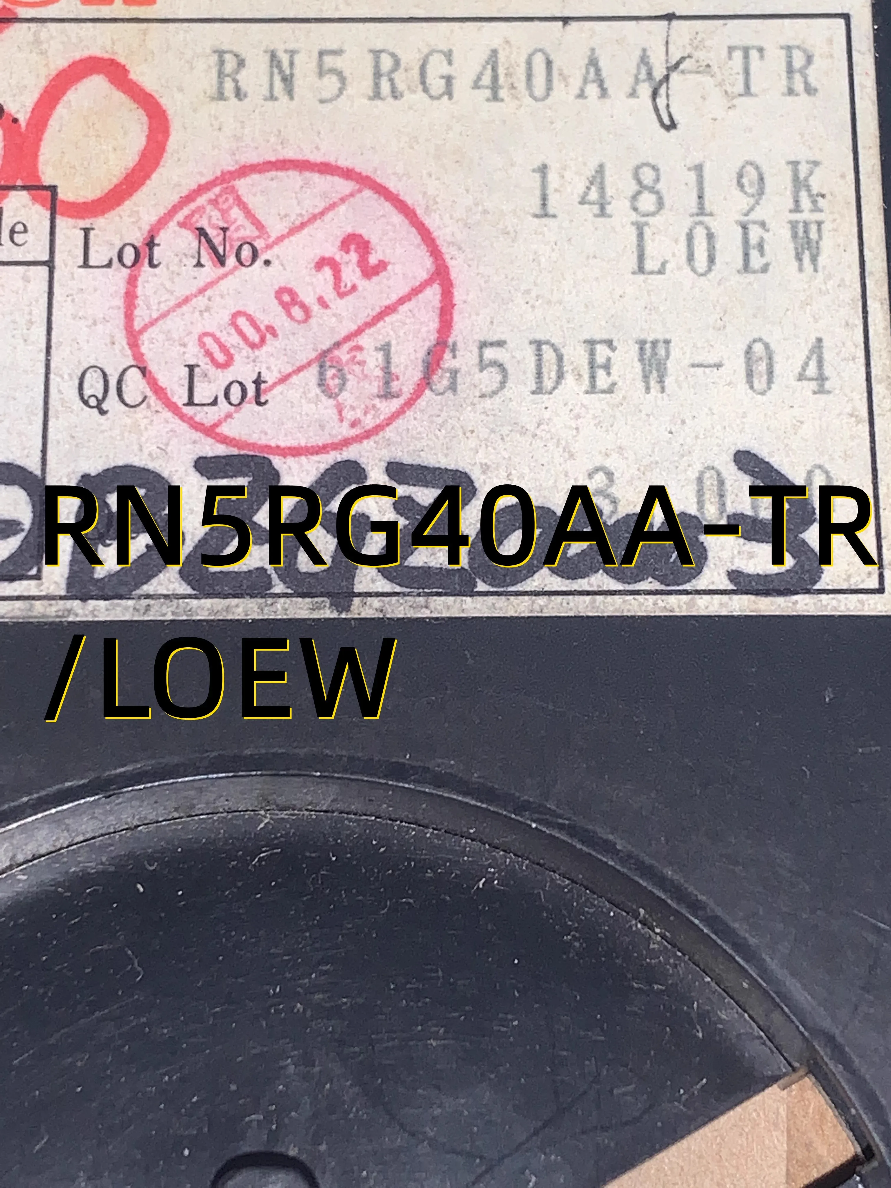 Brand New Original 10pcs RN5RG40AA-TR /LOEW
Brand New Original 10pcs RN5RG40AA-TR /LOEW