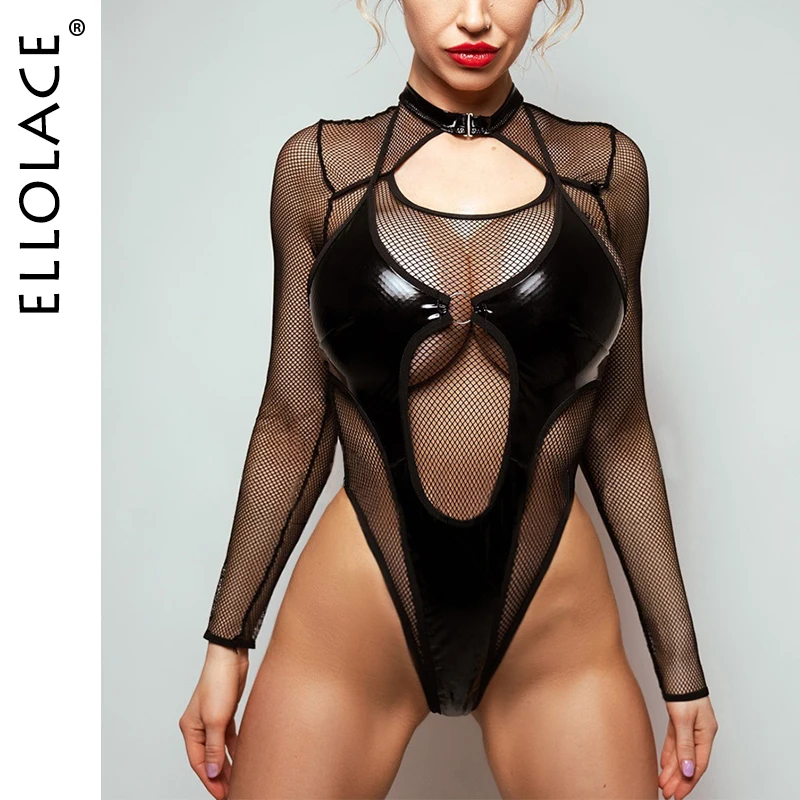 Ellolace Fetish Erotic Costume Sexy Adult Bodysuit Mesh Pu Hot Lingerie Women Crotchless Baby Dolls Ladies Latex Kinky Body
Ellolace Fetish Erotic Costume Sexy Adult Bodysuit Mesh Pu Hot Lingerie Women Crotchless Baby Dolls Ladies Latex Kinky Body