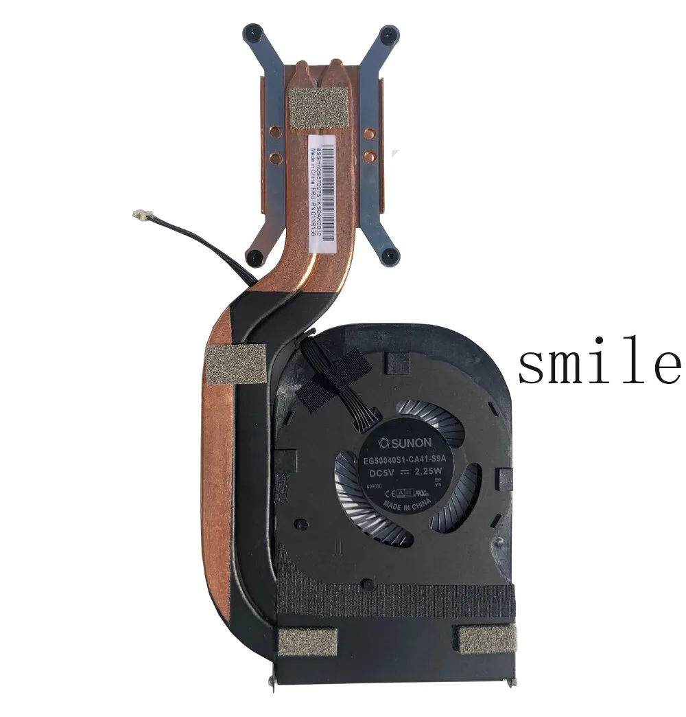 New for Lenovo ThinkPad X1 Carbon 6th Gen CPU Heatsink Cooling Fan 01YR159 01YR204
New for Lenovo ThinkPad X1 Carbon 6th Gen CPU Heatsink Cooling Fan 01YR159 01YR204