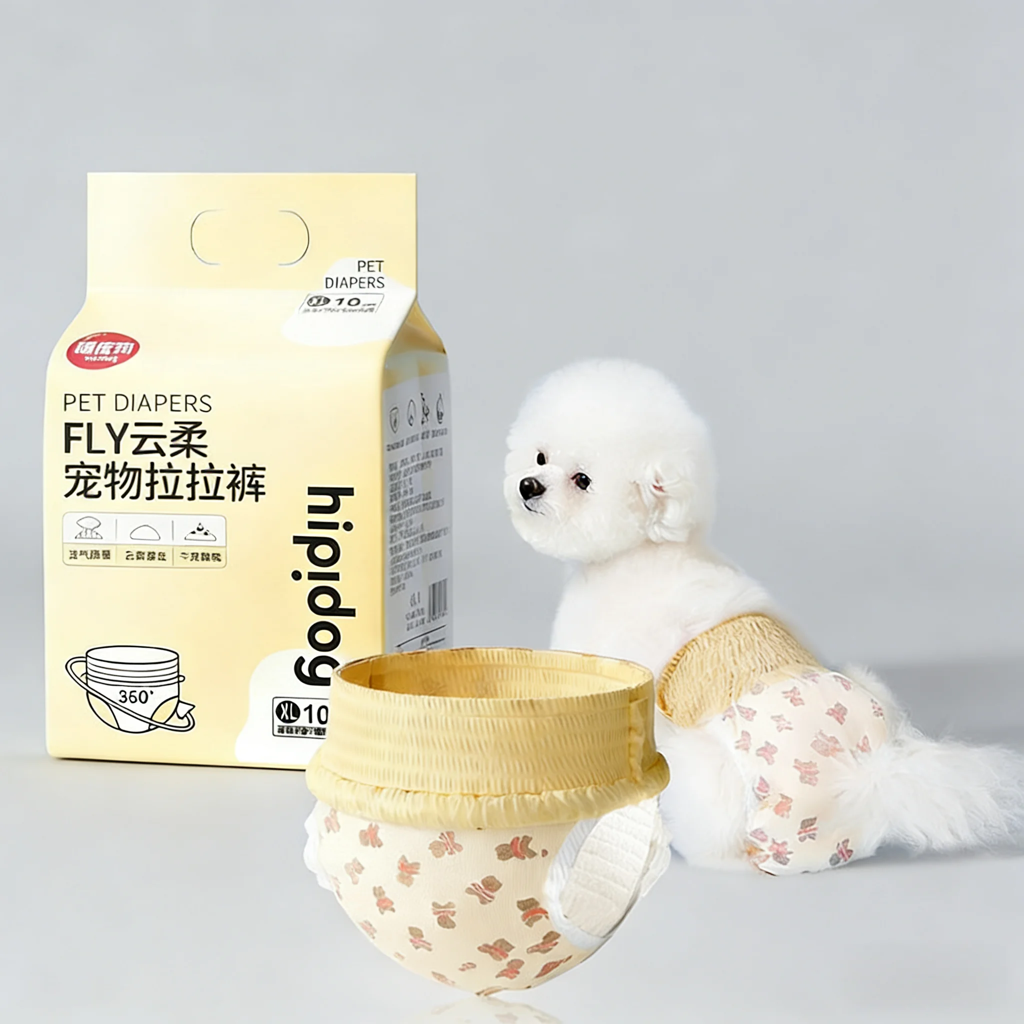 10PCS Super Absorbent Dog Diapers Pet Physiological Pants Leakproof Dog Diapers Disposable Nappies for Cats Male Female
10PCS Super Absorbent Dog Diapers Pet Physiological Pants Leakproof Dog Diapers Disposable Nappies for Cats Male Female