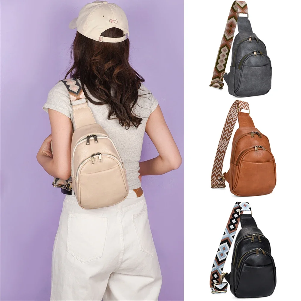 Vegan PU Leather Sling Bags Women Fashion Vintage Guitar Strap Crossbody Bag Female Casual Versatile Large Capacity Fanny Packs
Vegan PU Leather Sling Bags Women Fashion Vintage Guitar Strap Crossbody Bag Female Casual Versatile Large Capacity Fanny Packs