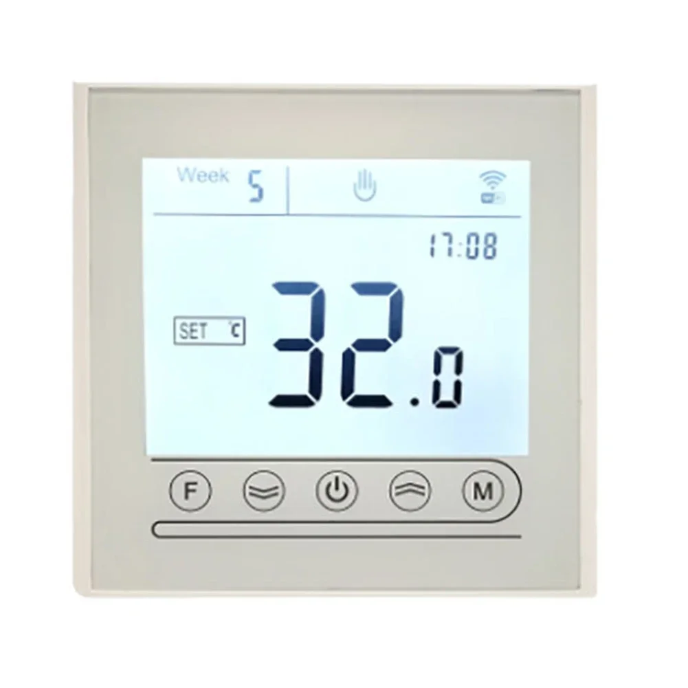 User Friendly Touch Interface on For Tuya WiFi Smart Thermostat 16A Enhancing Usability in Home Heating Systems
User Friendly Touch Interface on For Tuya WiFi Smart Thermostat 16A Enhancing Usability in Home Heating Systems