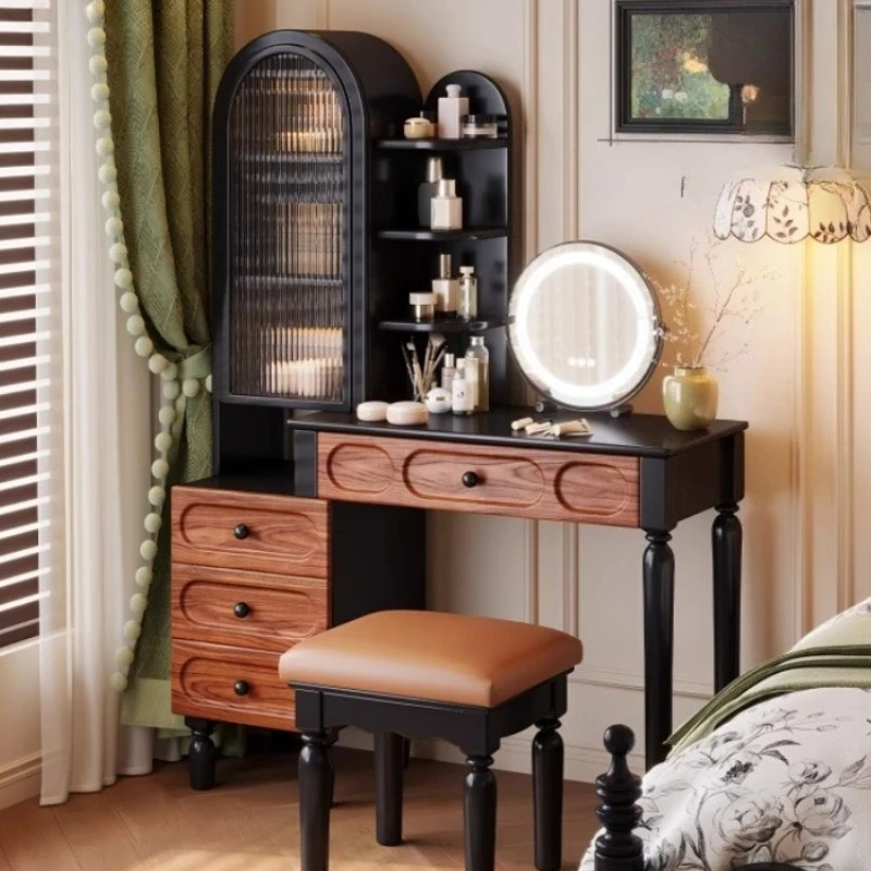 Nordic Style Storage Dressing Table Mirror Modern Living Room Drawers Dressing Table Comfortable Chair Coiffeuse Furniture 
Nordic Style Storage Dressing Table Mirror Modern Living Room Drawers Dressing Table Comfortable Chair Coiffeuse Furniture