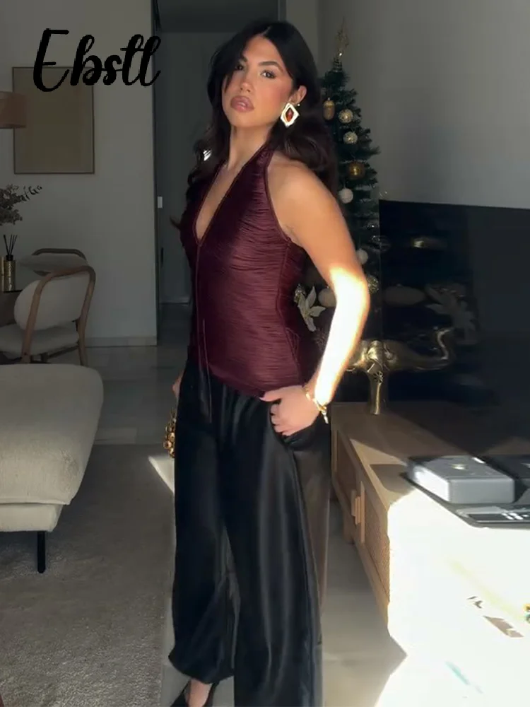 Топ на бретельках с v-образным вырезом и кисточками, женские сексуальные тонкие жилеты без рукавов с открытой спиной, 2026, весенние новые женские модные топы, уличная одежда
Топ на бретельках с v-образным вырезом и кисточками, женские сексуальные тонкие жилеты без рукавов с открытой спиной, 2026, весенние новые женские модные топы, уличная одежда