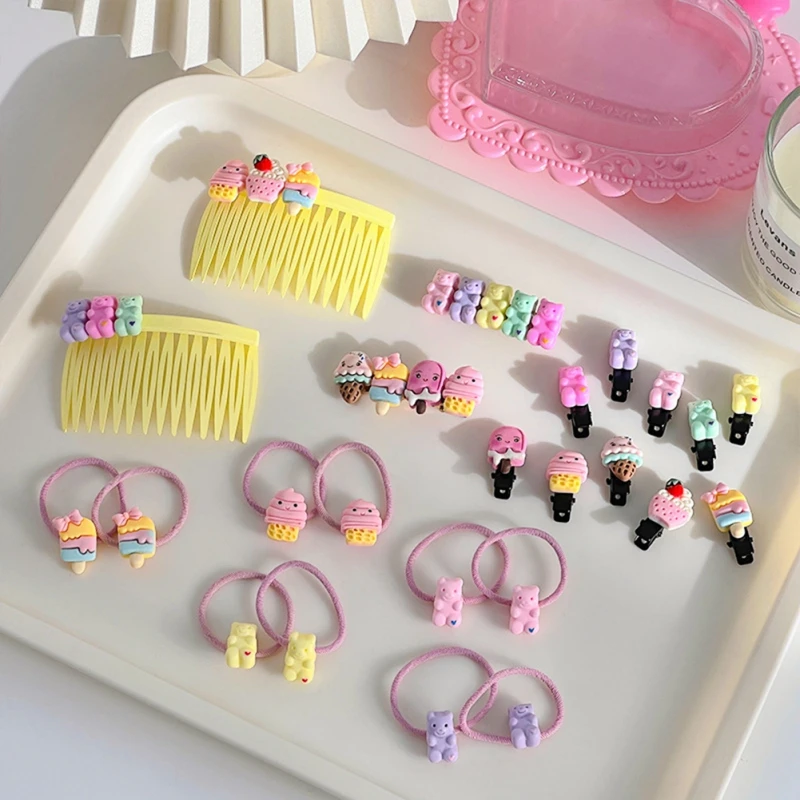 19pcs Lovely Cartoon Flower Girls Elastic Hair Bands Sets Kids Princess Hair Accessories Children Hair Ties Comb Baby Headwear
19pcs Lovely Cartoon Flower Girls Elastic Hair Bands Sets Kids Princess Hair Accessories Children Hair Ties Comb Baby Headwear