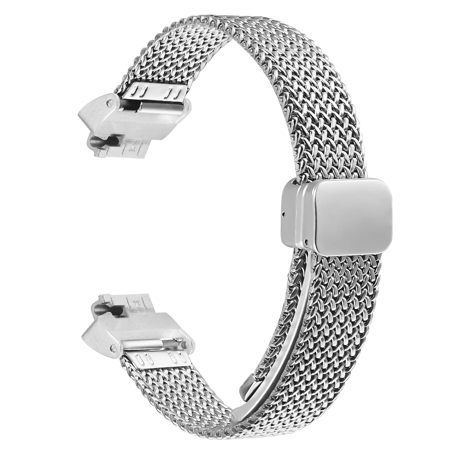 Milanese Watch Band for Fitbit Inspire HR / Inspire 2 / Inspire Herringbone Stainless Steel Silver Wrist Strap
Milanese Watch Band for Fitbit Inspire HR / Inspire 2 / Inspire Herringbone Stainless Steel Silver Wrist Strap