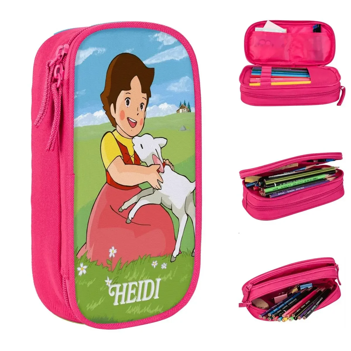 Heidi The Girl Of The Alps Pencil Cases Anime Cartoon Pen Holder Bags Student Large Storage Students School Gift Pencilcases
Heidi The Girl Of The Alps Pencil Cases Anime Cartoon Pen Holder Bags Student Large Storage Students School Gift Pencilcases