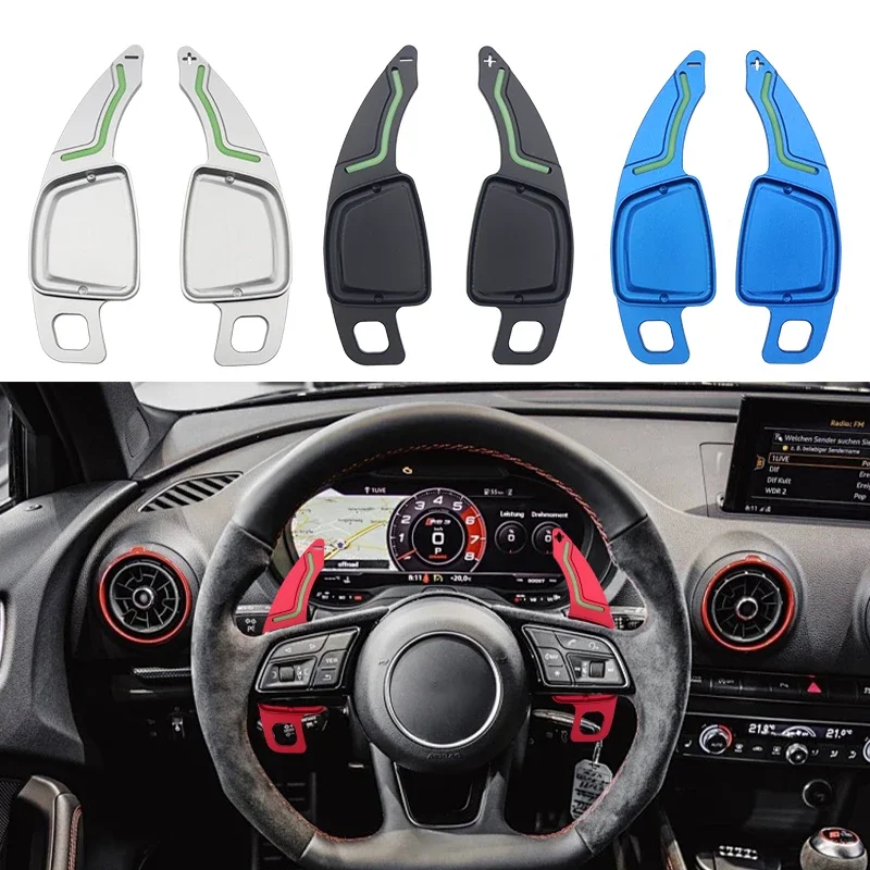 Aluminium Car Steering Wheel Shift Paddle Extension For Audi A1 A3 A4L Q7 S3 A5 Q2 Q5 A6L A7 S4 S5 SQ5 A8 Q8 TT TTS 2019-2022
Aluminium Car Steering Wheel Shift Paddle Extension For Audi A1 A3 A4L Q7 S3 A5 Q2 Q5 A6L A7 S4 S5 SQ5 A8 Q8 TT TTS 2019-2022