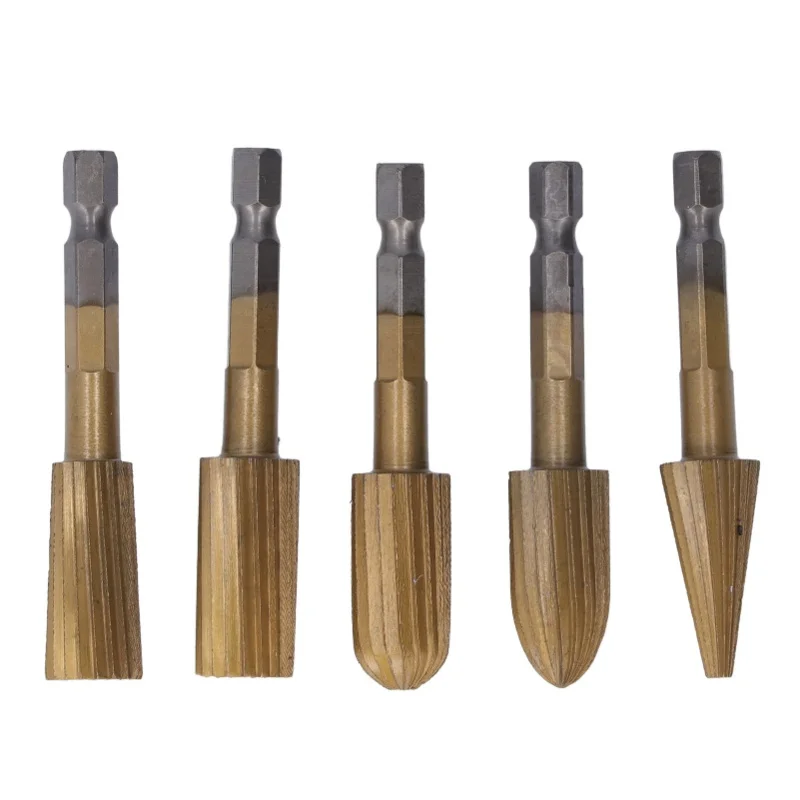 5Pcs Rotary File Burr Grinding Bit High Speed Steel Hex Shank Tool Set Kit For Plastic Stone
5Pcs Rotary File Burr Grinding Bit High Speed Steel Hex Shank Tool Set Kit For Plastic Stone