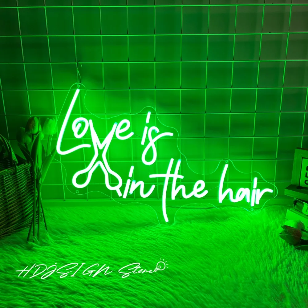 Neon Sign Love Is In The Hair Led Light Barber Shop Neon Led Decor USB Wall Hanging Decor Room Decor Led Signs
Neon Sign Love Is In The Hair Led Light Barber Shop Neon Led Decor USB Wall Hanging Decor Room Decor Led Signs