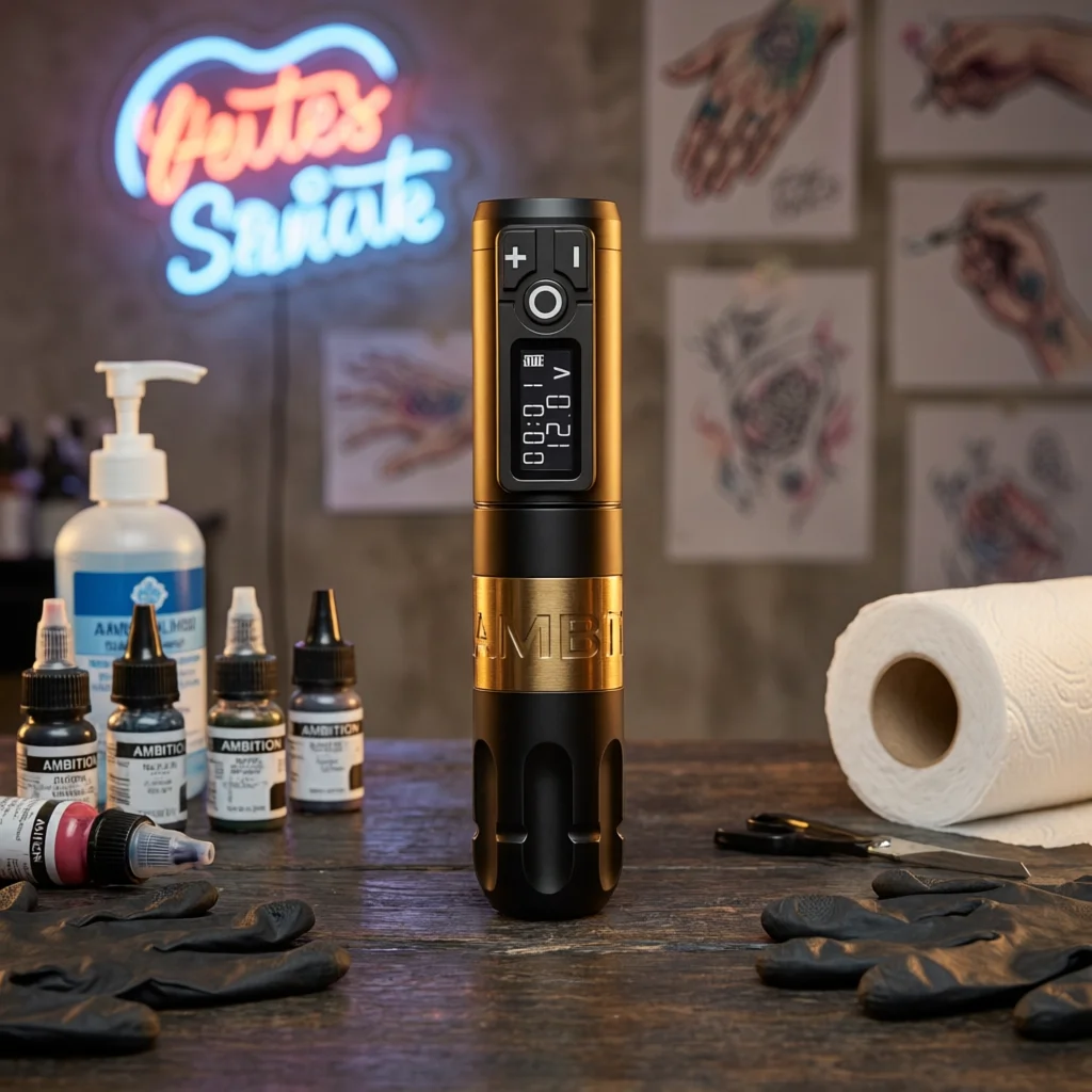 Wireless Tattoo Pen Kit, 2400mAh Battery, Portable Beauty Tool, Tattoo Machine for Professional Artists, Long-lasting Power
Wireless Tattoo Pen Kit, 2400mAh Battery, Portable Beauty Tool, Tattoo Machine for Professional Artists, Long-lasting Power