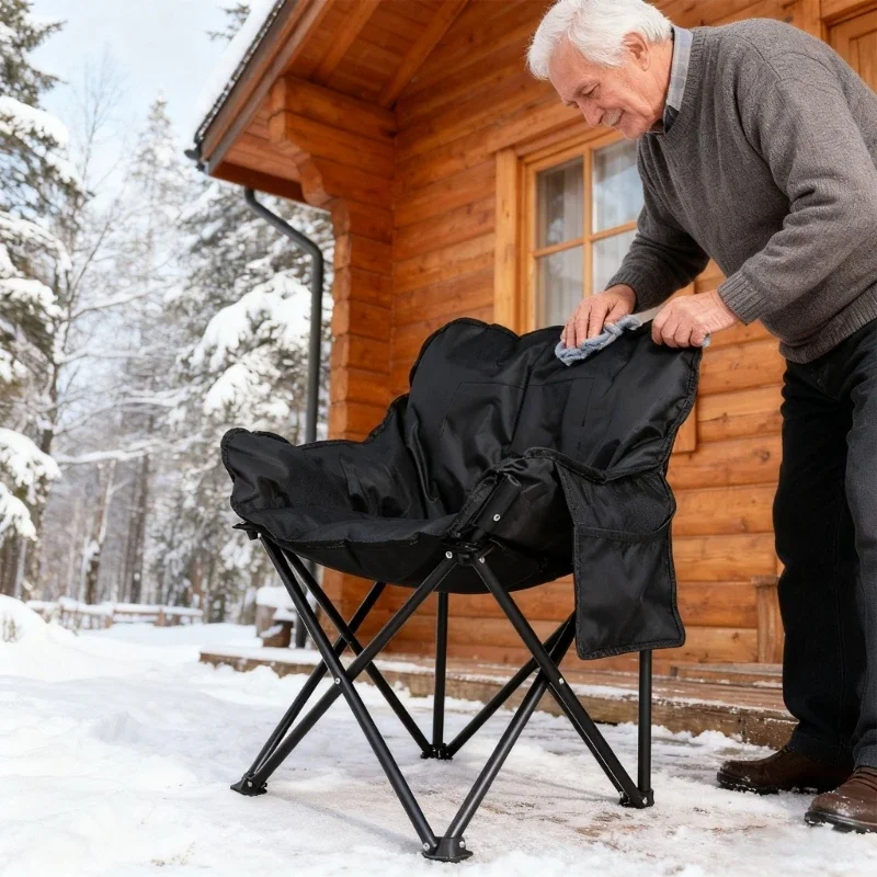 Переносной уличный стул с подогревом, 3-ступенчатая мягкая подушка с терморегуляцией, тонкая гибкая для пеших прогулок на пляже,
Переносной уличный стул с подогревом, 3-ступенчатая мягкая подушка с терморегуляцией, тонкая гибкая для пеших прогулок на пляже,