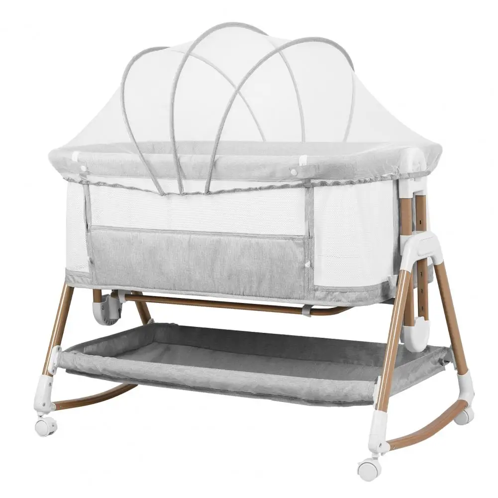 3in1 Baby Bassinet,Rocking Bassinet with Soft Mattress,6 Height Adjustable,Easy Folding Portable Bedside Crib for Newborn Infant
3in1 Baby Bassinet,Rocking Bassinet with Soft Mattress,6 Height Adjustable,Easy Folding Portable Bedside Crib for Newborn Infant