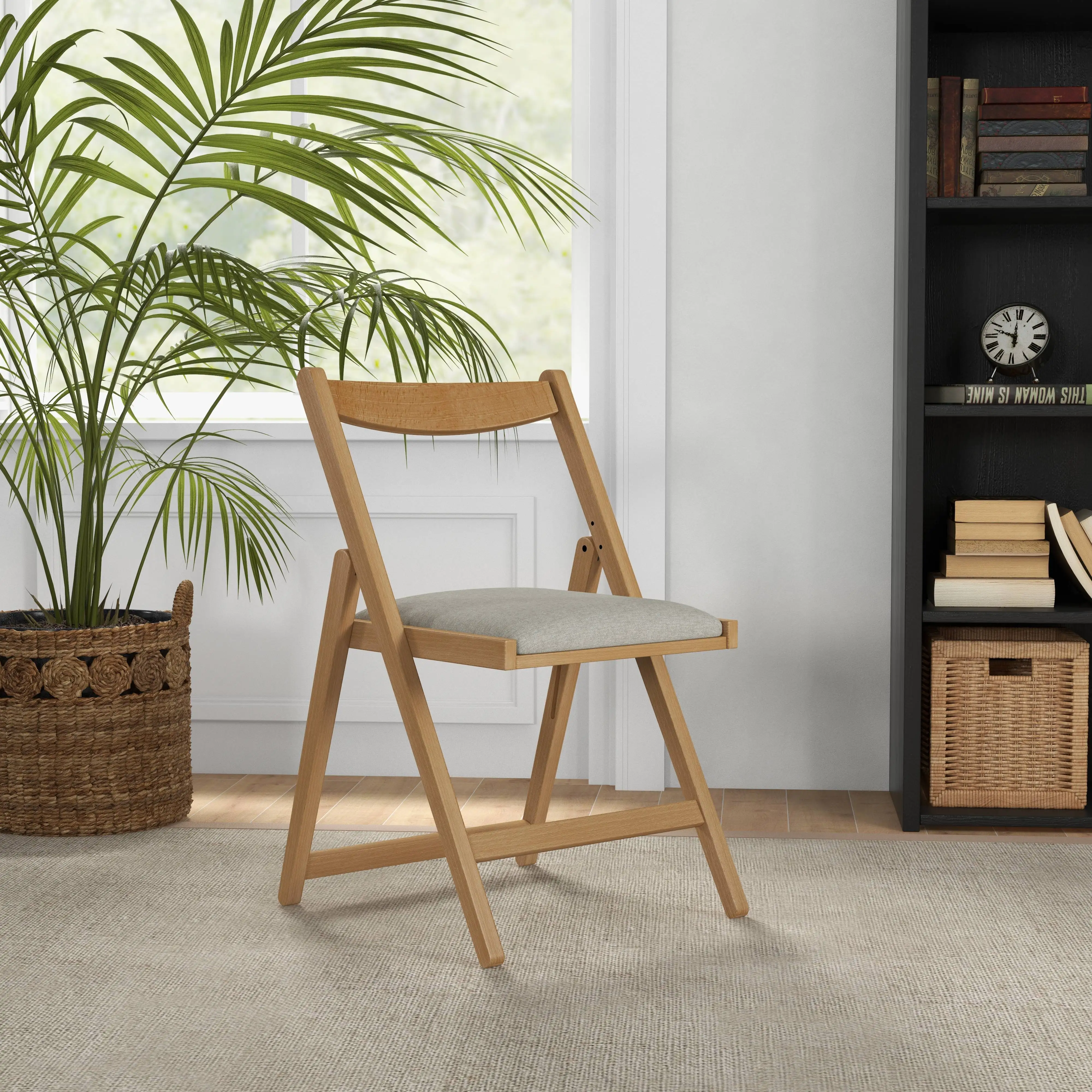 Solid wood lightweight folding household stool simple diningmahjong durable bedroom
Solid wood lightweight folding household stool simple diningmahjong durable bedroom