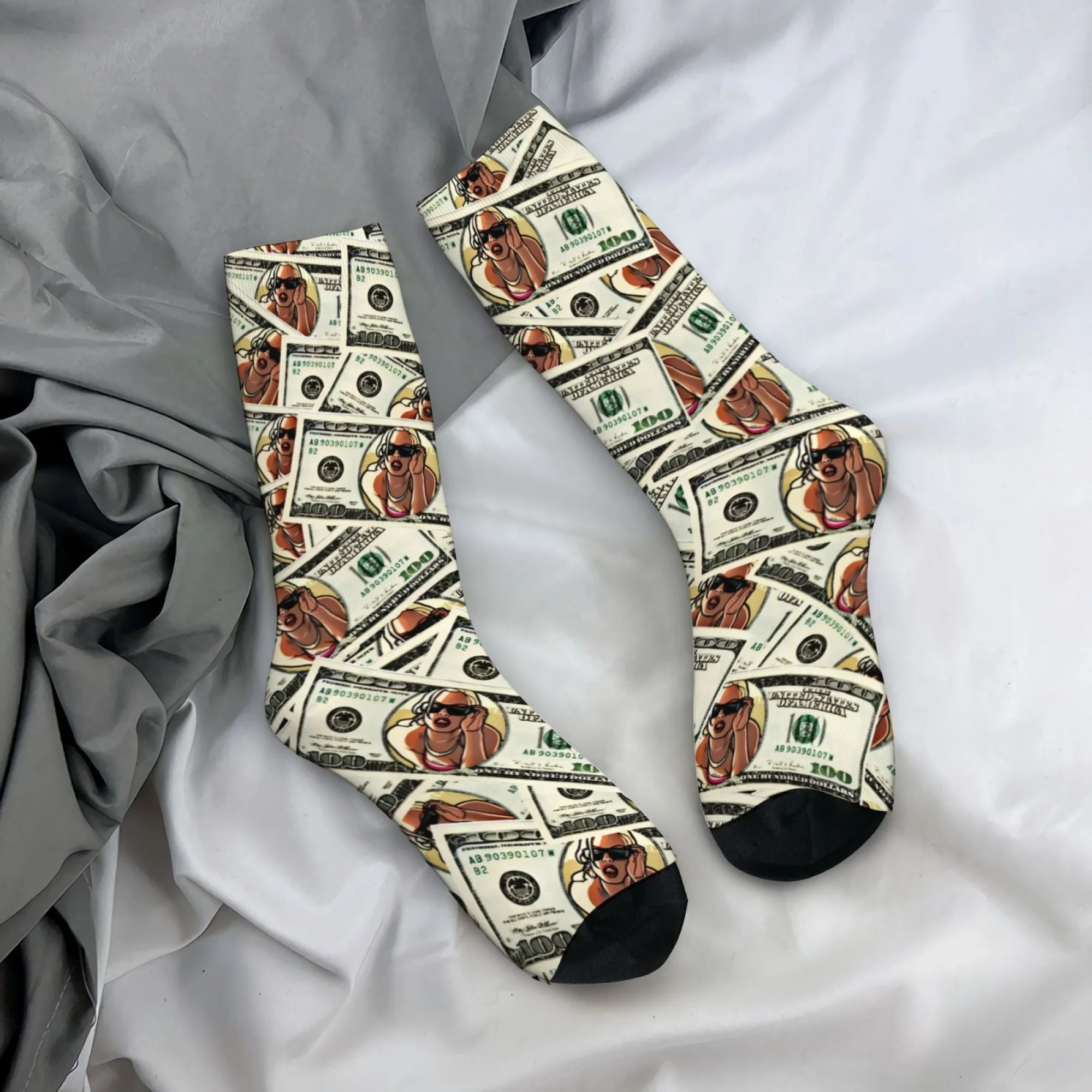 Harajuku Retro Money Baby Dollar Print Men's Socks - Novel Street Style Trendy Banknote Style Casual Socks - Fun Party Gift
Harajuku Retro Money Baby Dollar Print Men's Socks - Novel Street Style Trendy Banknote Style Casual Socks - Fun Party Gift