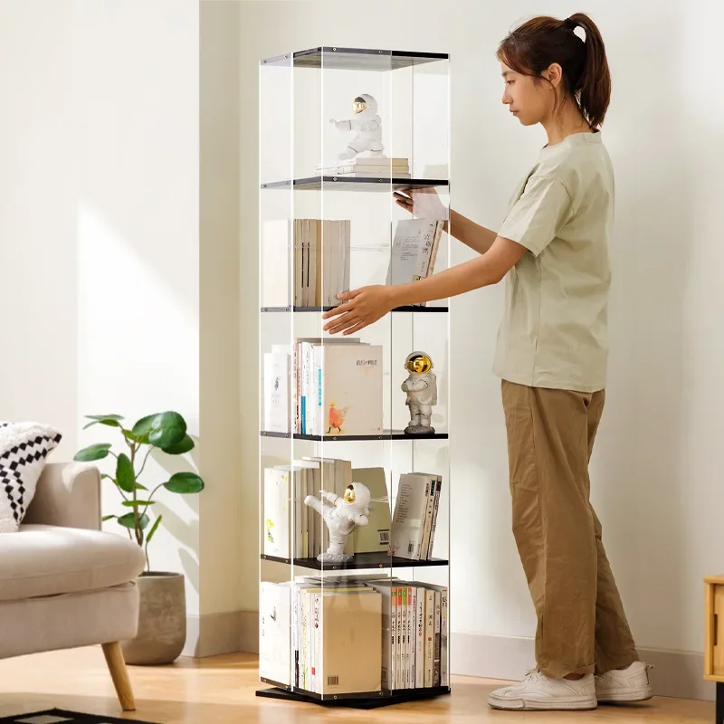 Stable 360 degree rotating bookshelf bookcase children's floor small picture book rack living room student simple shelf
Stable 360 degree rotating bookshelf bookcase children's floor small picture book rack living room student simple shelf