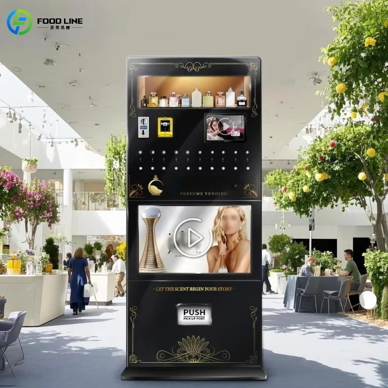 Customized Perfume Vending Machine with Credit Card Payment Automatic Fragrance Spray Machine Touch Screen Enabled
Customized Perfume Vending Machine with Credit Card Payment Automatic Fragrance Spray Machine Touch Screen Enabled