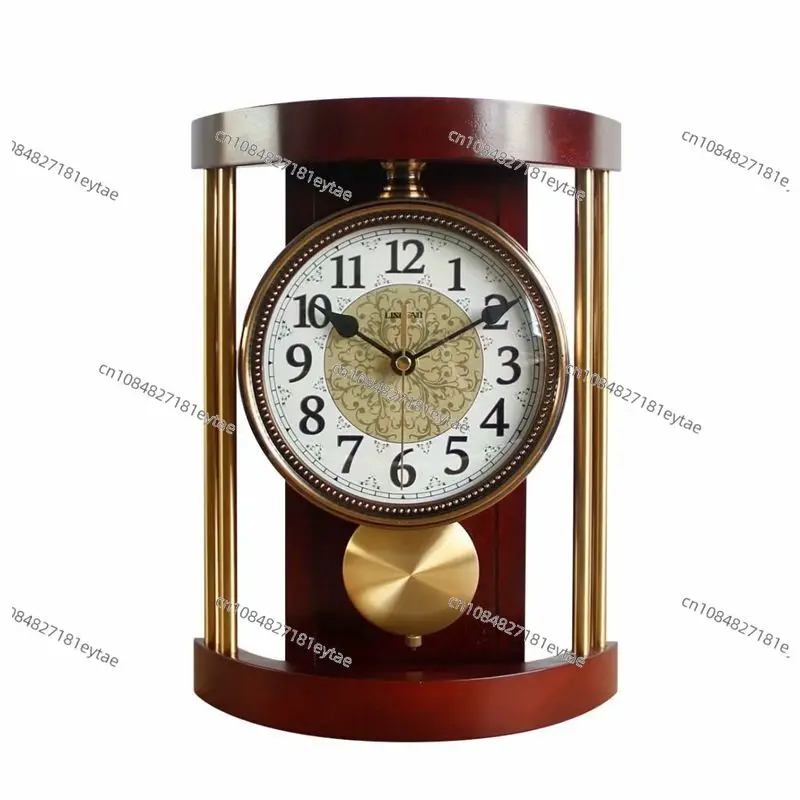 Classical, retro, table clock silent desktop creative table clock living room desktop home ornament
Classical, retro, table clock silent desktop creative table clock living room desktop home ornament