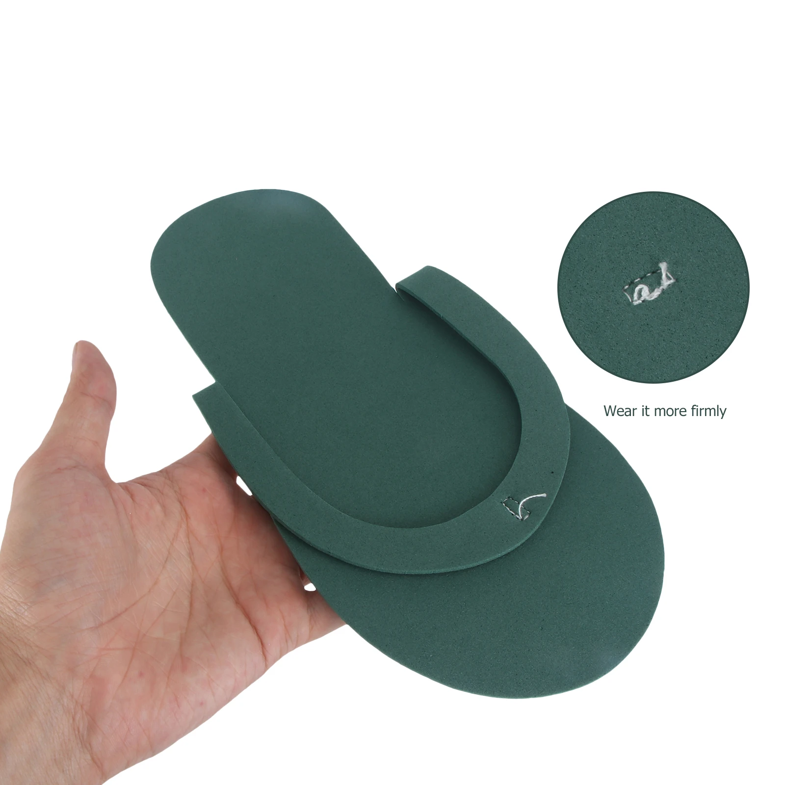 20 Pairs Disposable Beauty Salon Slippers Lightweight Soft Comfortable Foldable Nail Spa Hotel Foam Shoes EVA Material
20 Pairs Disposable Beauty Salon Slippers Lightweight Soft Comfortable Foldable Nail Spa Hotel Foam Shoes EVA Material