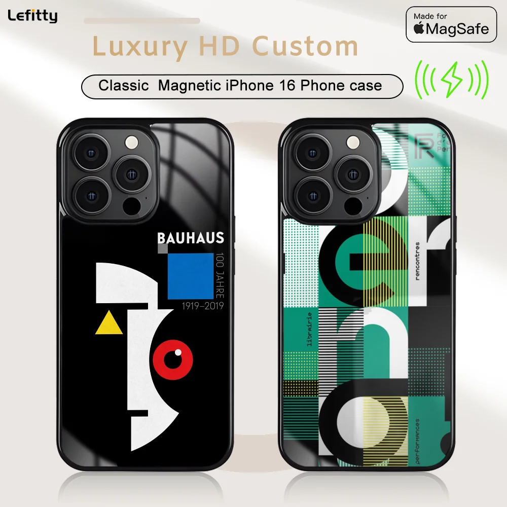 B-BauhauS Exhibition Art Phone Case For iPhone 16 15 14 13 12 11 Pro Max Plus Mini Magnetic Magsafe Wireless Charging Cover
B-BauhauS Exhibition Art Phone Case For iPhone 16 15 14 13 12 11 Pro Max Plus Mini Magnetic Magsafe Wireless Charging Cover