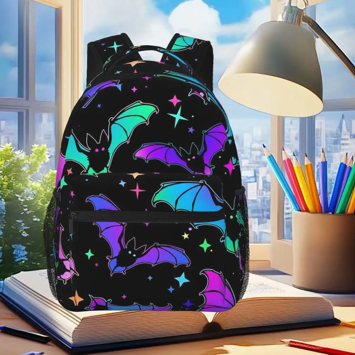 Bat Cloud Halloween Day Of The Dead Backpack Student Boys Girls BookBag Children School Bag Laptop Shoulder Bags for Men Women
Bat Cloud Halloween Day Of The Dead Backpack Student Boys Girls BookBag Children School Bag Laptop Shoulder Bags for Men Women