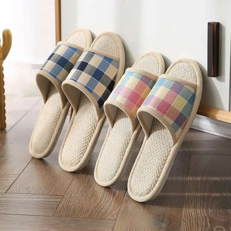 Linen Slippers For Women In Spring And Autumn Indoor Household Use, Cotton And Linen Comfortable Home Slippers
Linen Slippers For Women In Spring And Autumn Indoor Household Use, Cotton And Linen Comfortable Home Slippers
