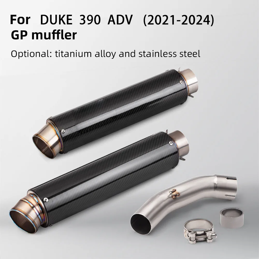 Duke390 Exhaust Muffler For Duke125 duke250 DUKE390 125/250/390 Duke 21-23 250ADV 390ADV 250/390 Adventure 20-24 Slip on Line
Duke390 Exhaust Muffler For Duke125 duke250 DUKE390 125/250/390 Duke 21-23 250ADV 390ADV 250/390 Adventure 20-24 Slip on Line