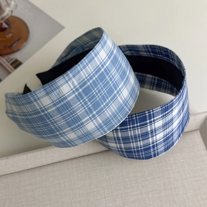 Blue Plaid Wide Headbands for Women Non-slip Hair Hoop Hair Band Face Wash Makeup Headdress Hair Accessories Hairbands Headwear
Blue Plaid Wide Headbands for Women Non-slip Hair Hoop Hair Band Face Wash Makeup Headdress Hair Accessories Hairbands Headwear