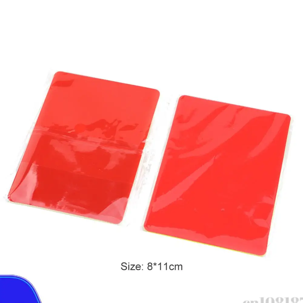 Red Card Skillful Manufacture Soccer Referee Tool Red Yellow Cards for Football Match Training 3.2x4.3 inch
Red Card Skillful Manufacture Soccer Referee Tool Red Yellow Cards for Football Match Training 3.2x4.3 inch