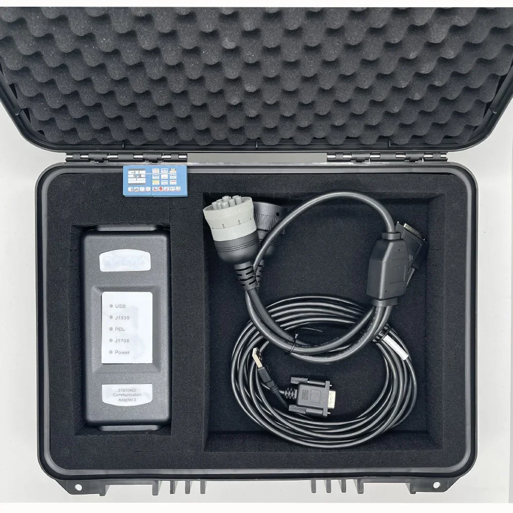 27610402 Latest Version Heavy Duty Communication Adapter 3 Diagnostic Tool Tester Software 2021B with Box for Perkins Excavator
27610402 Latest Version Heavy Duty Communication Adapter 3 Diagnostic Tool Tester Software 2021B with Box for Perkins Excavator