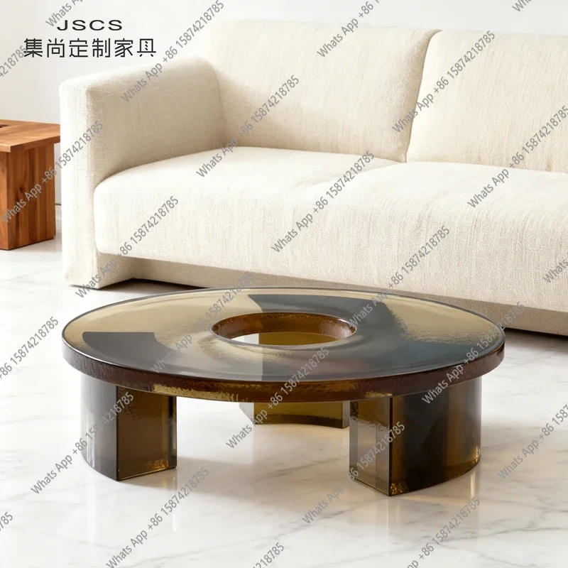 J Xx Nordic Style Acrylic Three-legged Coffee Table Living Room Transparent Coffee Table Creative Light Luxury Side Table
J Xx Nordic Style Acrylic Three-legged Coffee Table Living Room Transparent Coffee Table Creative Light Luxury Side Table