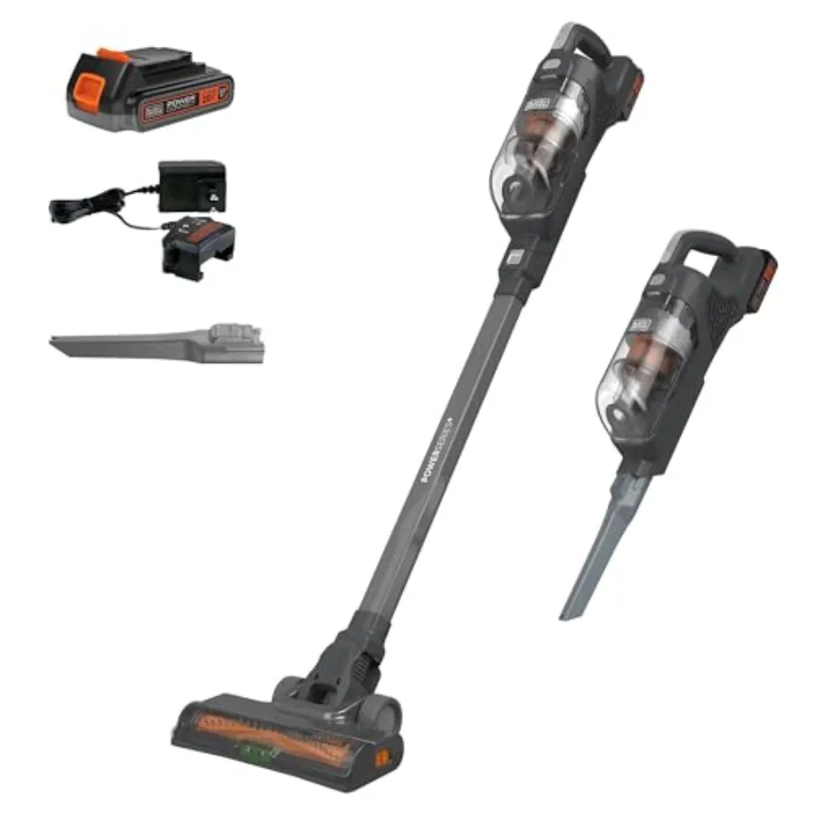 POWERSERIES 20V MAX Cordless Stick Vacuum Cleaner, Household Vacuum Cleaners for Hardwood Floors and Carpet, LED Lights, Detach
POWERSERIES 20V MAX Cordless Stick Vacuum Cleaner, Household Vacuum Cleaners for Hardwood Floors and Carpet, LED Lights, Detach
