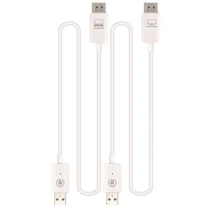 Superior--Compatible Wireless Transmitter Receiver Extender Kit Wireless Display Dongle For TV Camera Streaming Projector
Superior--Compatible Wireless Transmitter Receiver Extender Kit Wireless Display Dongle For TV Camera Streaming Projector