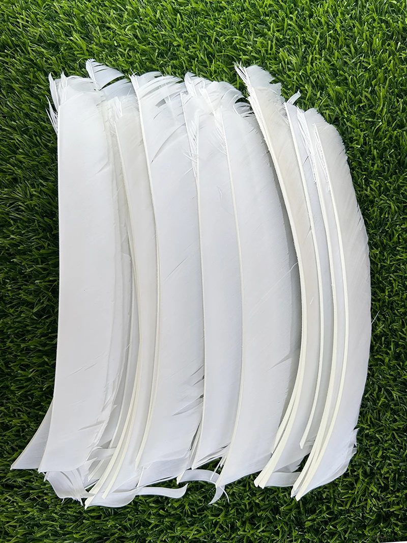 50Pcs/bag Archery Arrow Fletches 18-25CM Full Length No Cut Flu Flu Arrow Fletching Feathers Spiral Twist Wrap Right Wing
50Pcs/bag Archery Arrow Fletches 18-25CM Full Length No Cut Flu Flu Arrow Fletching Feathers Spiral Twist Wrap Right Wing