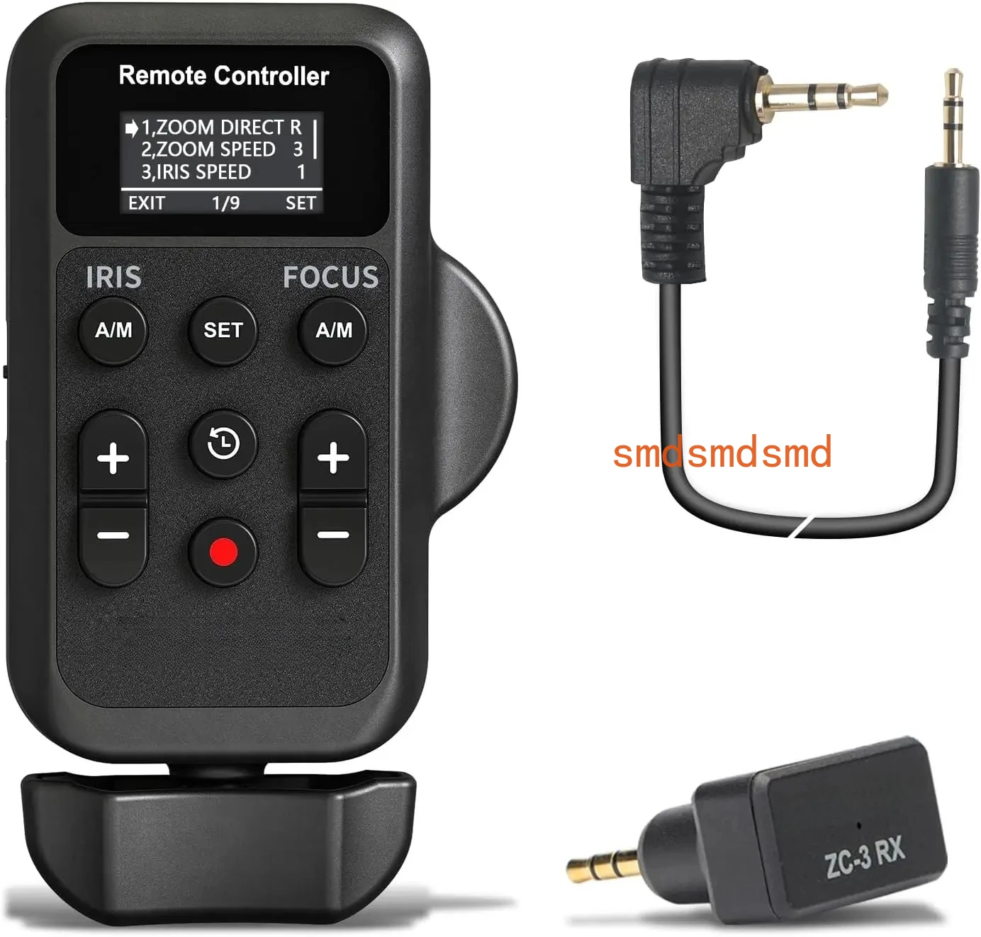 Updated Wireless Camcorder Remote Control Zoom Controller For Canon Sony Lens Zoom Focus IRIS Recording Video Camera Controllor
Updated Wireless Camcorder Remote Control Zoom Controller For Canon Sony Lens Zoom Focus IRIS Recording Video Camera Controllor