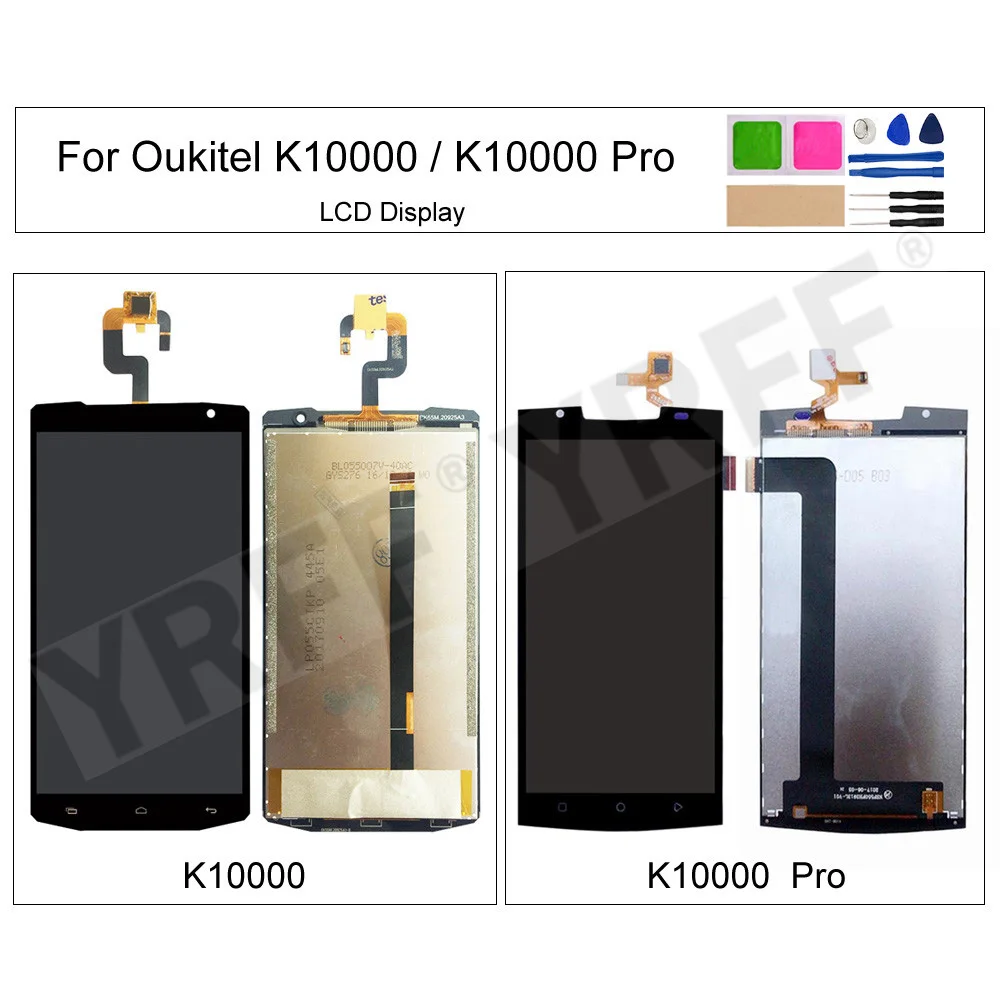 LCD Display Touch Screen Digitizer Assembly,for Oukitel K10000 Pro ,Phone LCD Screen, Replacement Parts
LCD Display Touch Screen Digitizer Assembly,for Oukitel K10000 Pro ,Phone LCD Screen, Replacement Parts