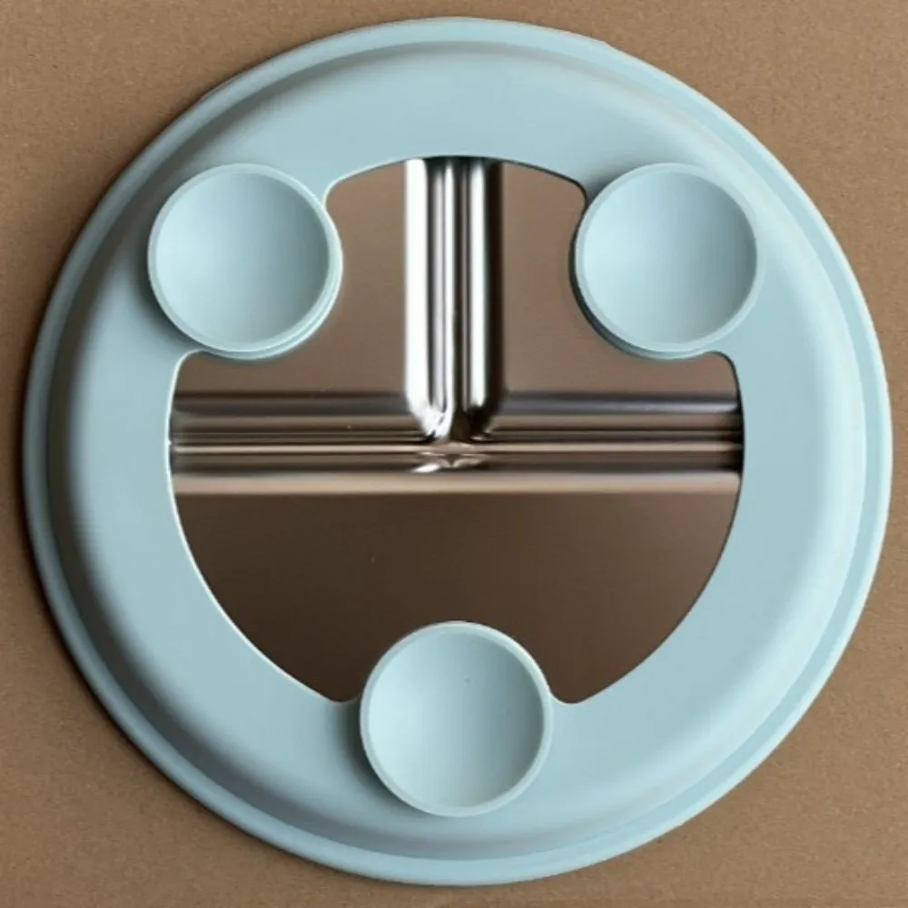 Stainless Steel Plate with Suction Non-Slip Silicone Sleeves Divided Toddler Plates 2-in-1 Anti Breakage Toddler Bowls
Stainless Steel Plate with Suction Non-Slip Silicone Sleeves Divided Toddler Plates 2-in-1 Anti Breakage Toddler Bowls