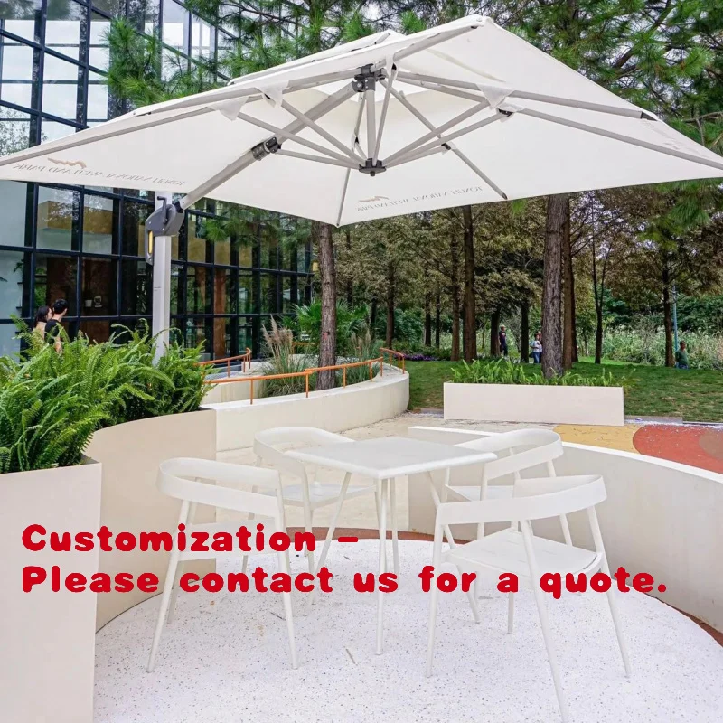 Customize.Aluminum Alloy Outdoor Table and Chair Set Dining, Mall Display, Milk Tea Shop, Cafe, Courtyard, Balcony, Terrace
Customize.Aluminum Alloy Outdoor Table and Chair Set Dining, Mall Display, Milk Tea Shop, Cafe, Courtyard, Balcony, Terrace