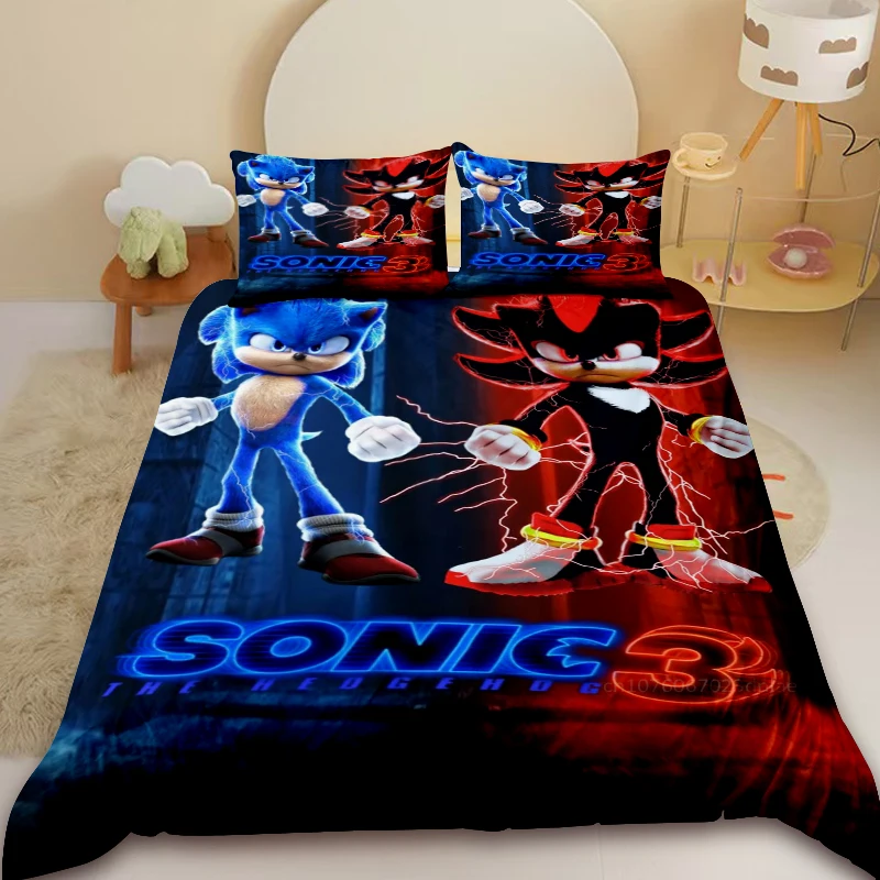 Duvet Cover Sonic Anime Lovers Gift Microfiber Material Soft and Comfortable New Design Boy Girl Room Decoration Single Double
Duvet Cover Sonic Anime Lovers Gift Microfiber Material Soft and Comfortable New Design Boy Girl Room Decoration Single Double