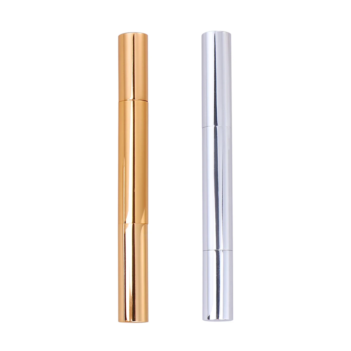 2pcs 3Ml Aluminum Lip Gloss Tubes Empty Nail Oil Pens Containers Portable Brush Applicator For Nail Polish Eyelash 
2pcs 3Ml Aluminum Lip Gloss Tubes Empty Nail Oil Pens Containers Portable Brush Applicator For Nail Polish Eyelash