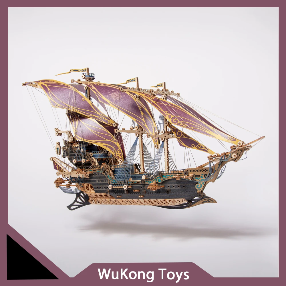 3D Wooden Sets For Adults And Children, Steampunk Mystery Future Pirate Ship DIY Assembled Toys Creative Decorations Birthda
3D Wooden Sets For Adults And Children, Steampunk Mystery Future Pirate Ship DIY Assembled Toys Creative Decorations Birthda