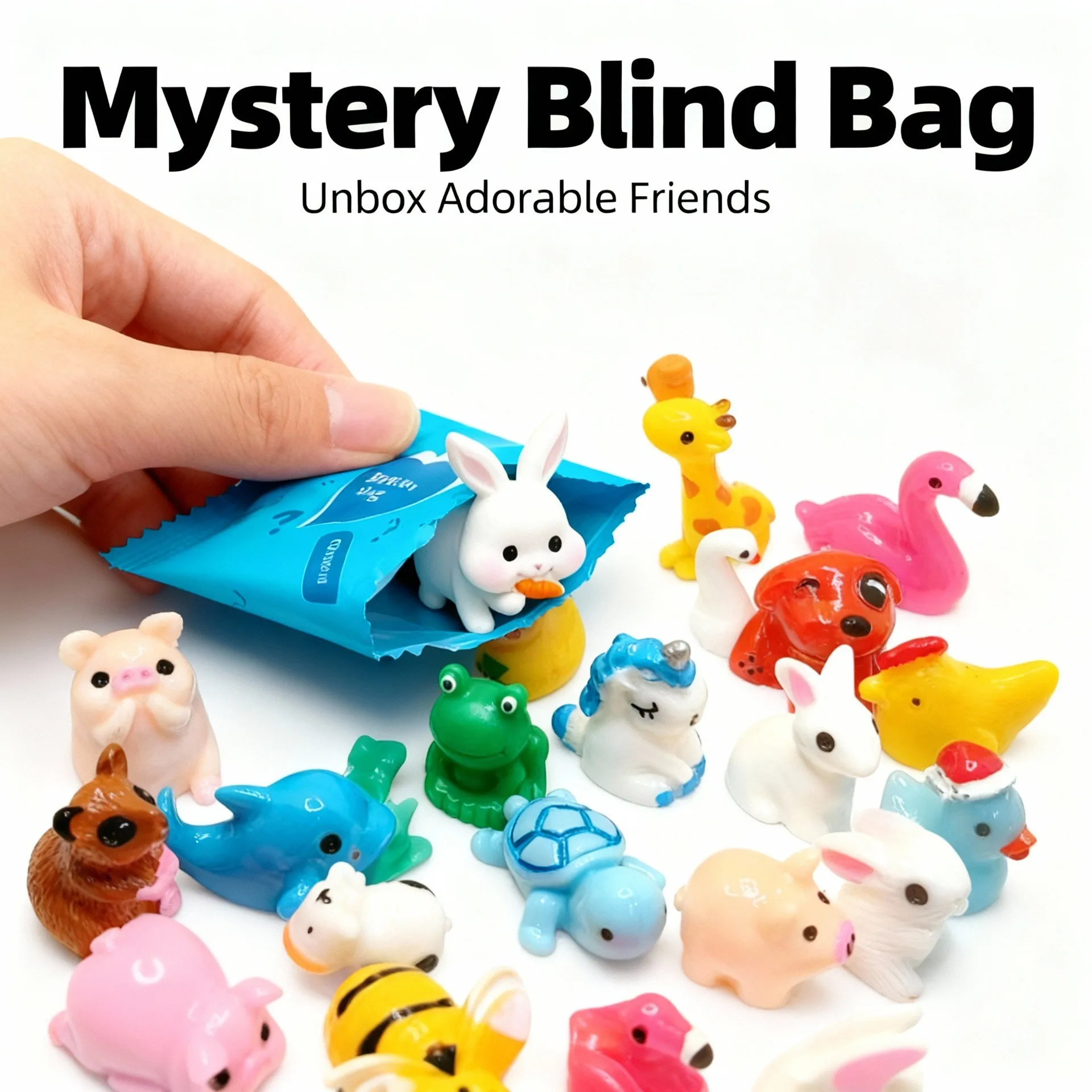 Mini Animal Surprise Solid Color Animal Blind Bag Toys Blind Bags Blind Box Toys for Kids Children Birthday Gifts Student Prizes
Mini Animal Surprise Solid Color Animal Blind Bag Toys Blind Bags Blind Box Toys for Kids Children Birthday Gifts Student Prizes