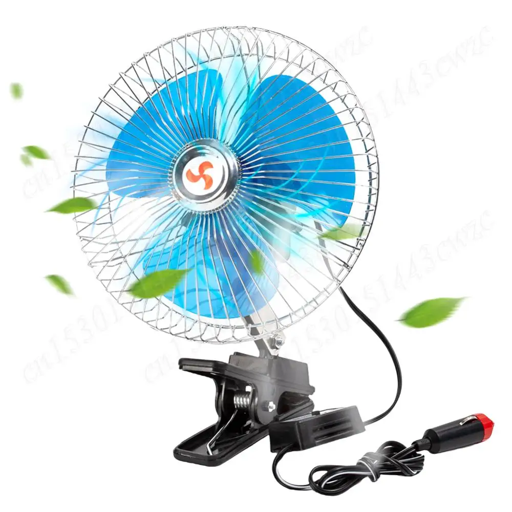 12/24V Mini Electric Auto Fan Safety Metal Guard Clip-On Car Fan Rotation Portable Auto Fan Truck Vehicle Strong Wind Air Cooler
12/24V Mini Electric Auto Fan Safety Metal Guard Clip-On Car Fan Rotation Portable Auto Fan Truck Vehicle Strong Wind Air Cooler