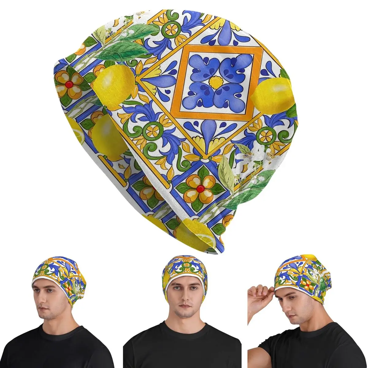 Summer ,Sicilian Tiles ,citrus,oranges Skullies Beanies Hats Warm Autumn Winter Outdoor Cap Knitted Bonnet Caps for Unisex Adult
Summer ,Sicilian Tiles ,citrus,oranges Skullies Beanies Hats Warm Autumn Winter Outdoor Cap Knitted Bonnet Caps for Unisex Adult